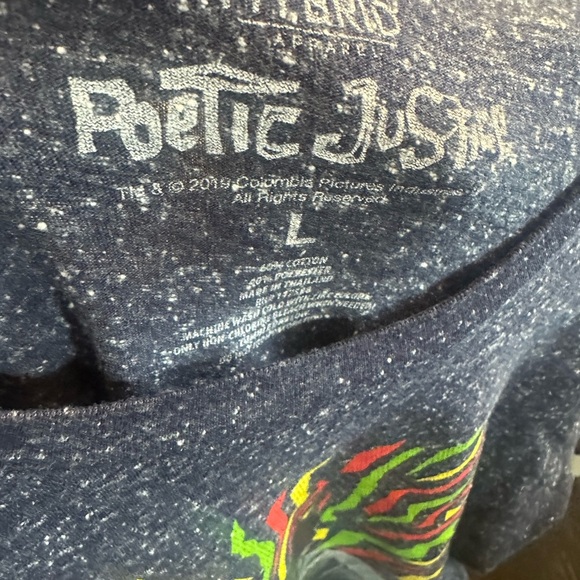 Poetic Justice Graphic Tee..Tupac - Picture 2 of 3